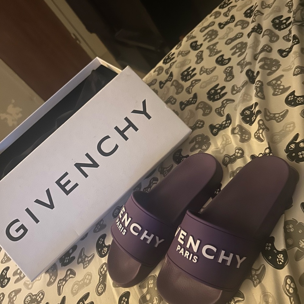 Givenchy Purple Slides